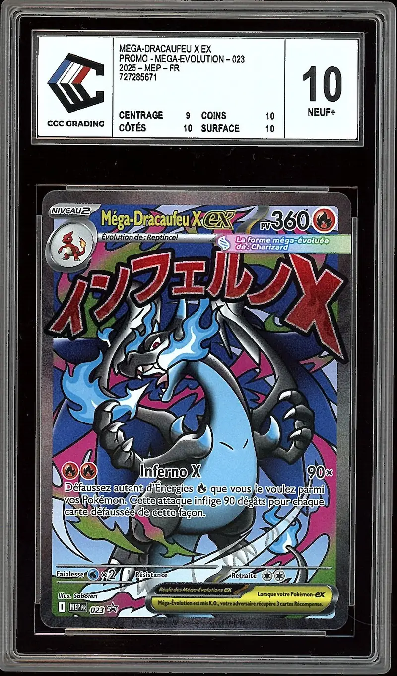 CCC 10 Méga Dracaufeu X Ex