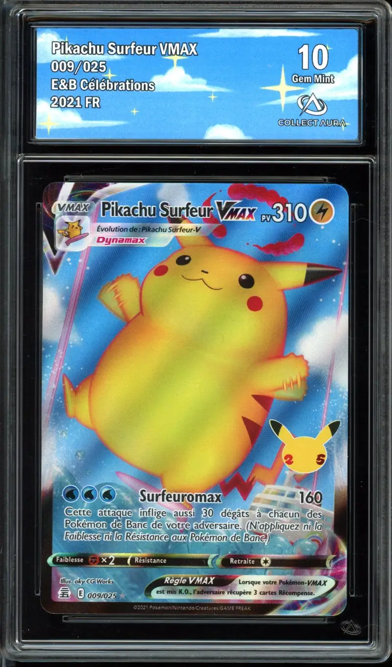 CA 10 Pikachu Surfeur VMax