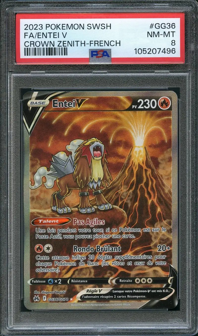 PSA 8 Entei V