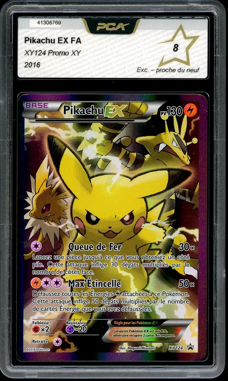 PCA 8 Pikachu Ex