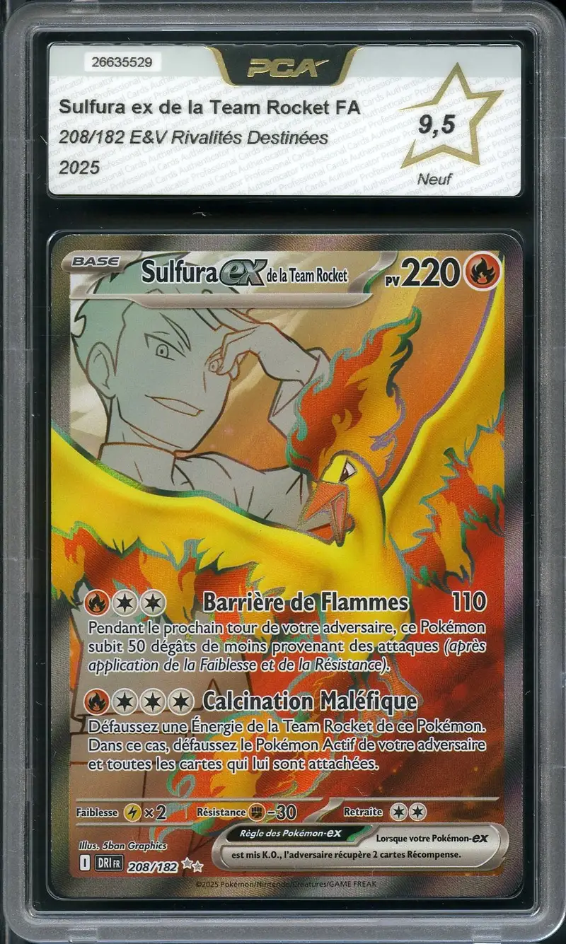 PCA 9.5 Sulfura Ex de la Team Rocket