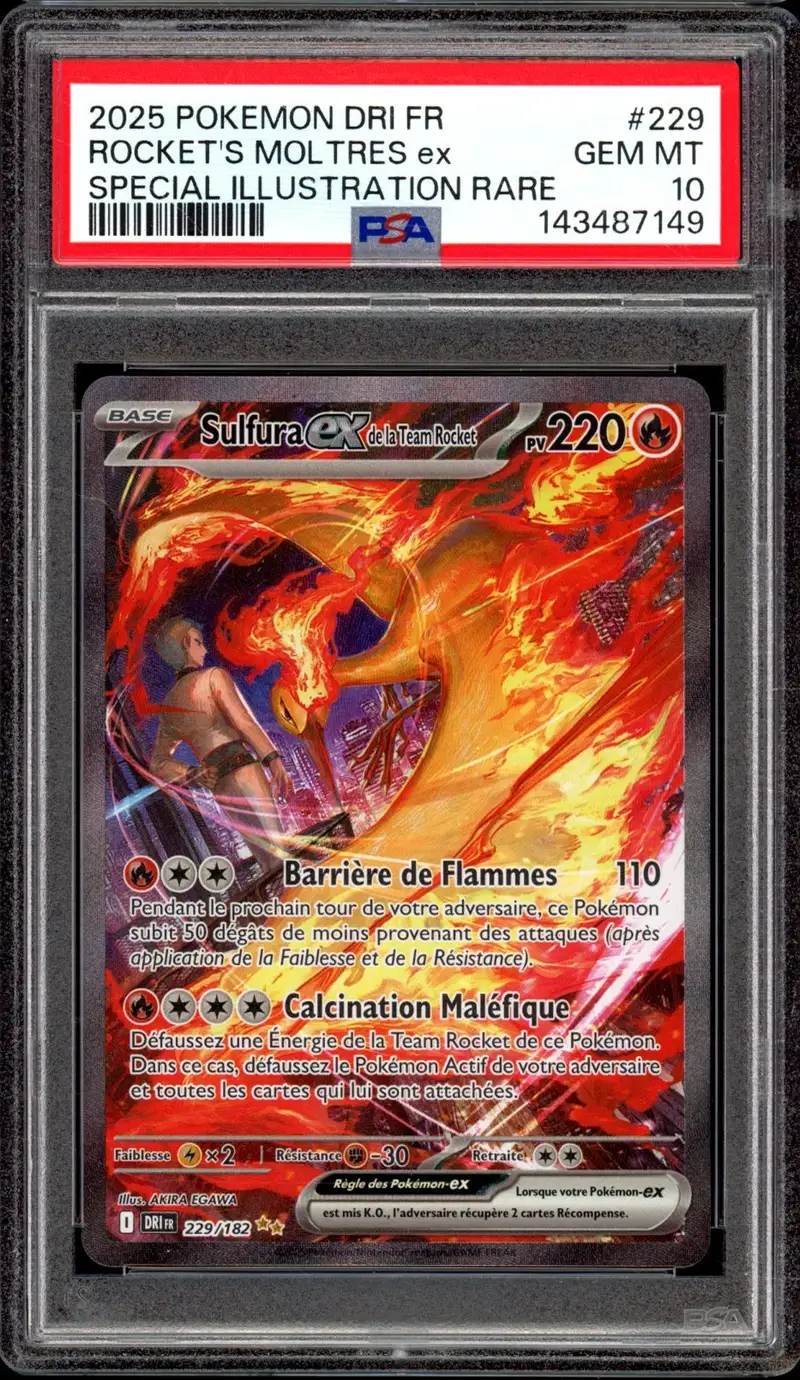 PSA 10 Galarian Moltres