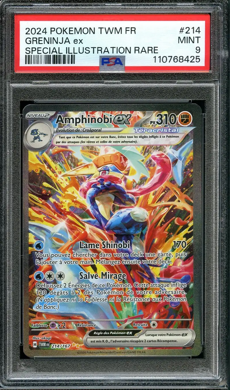 PSA 9 Amphinobi Ex