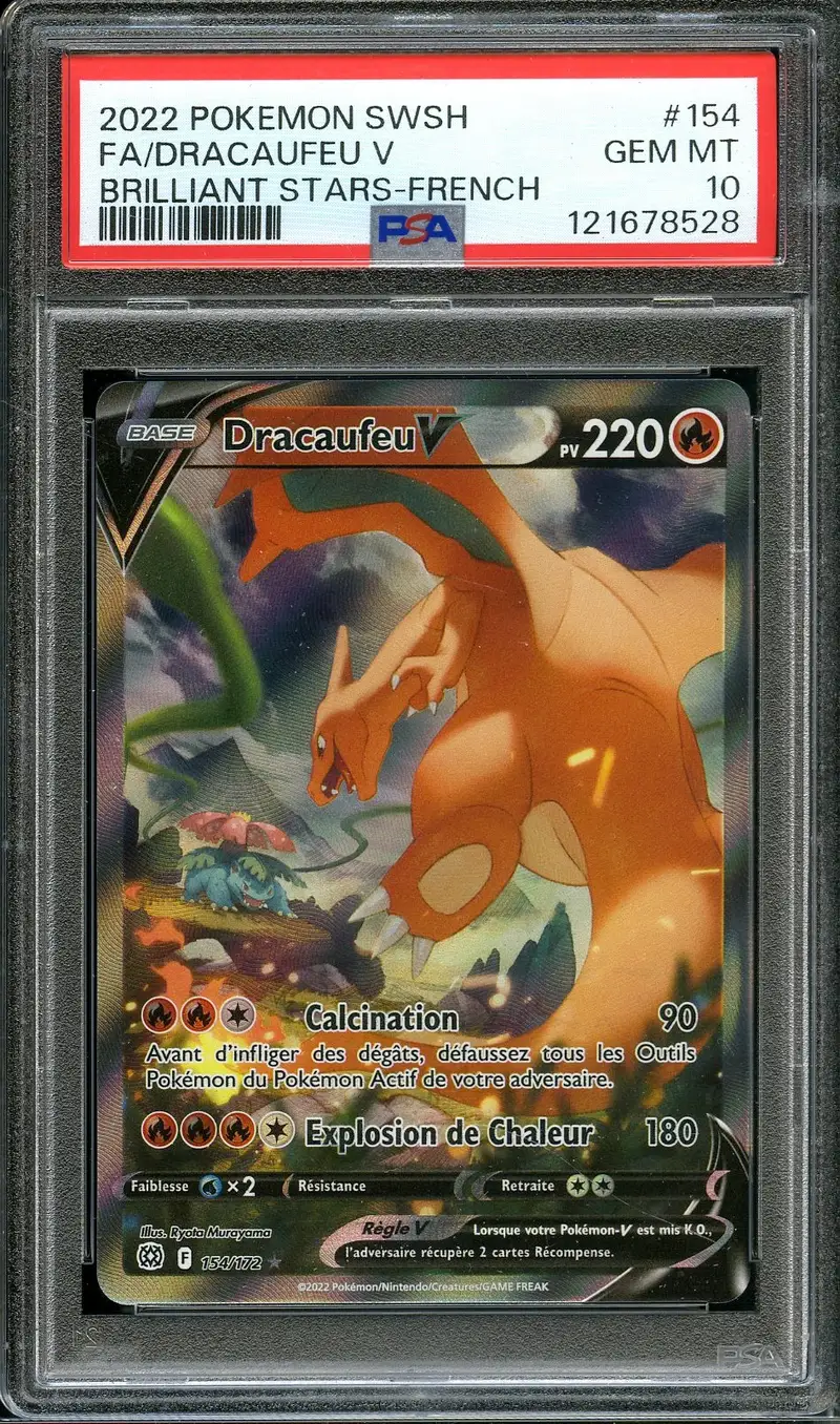 PSA 10 Dracaufeu V