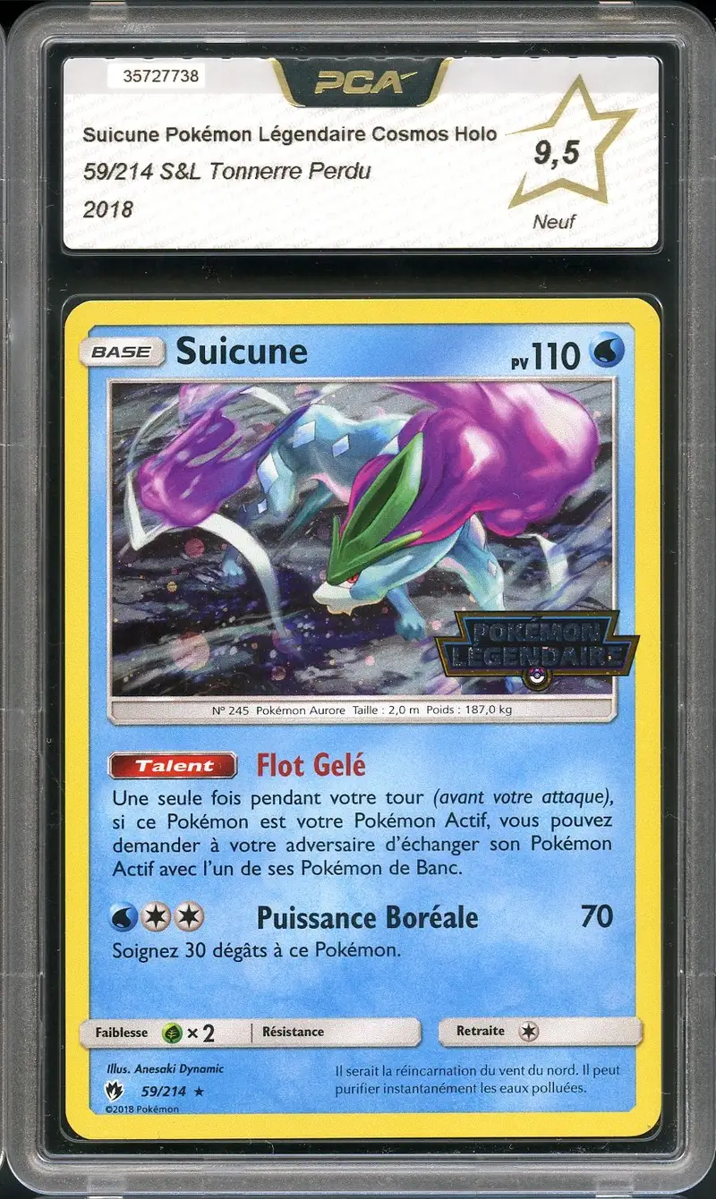 PCA 9.5 Suicune Holo Stamped