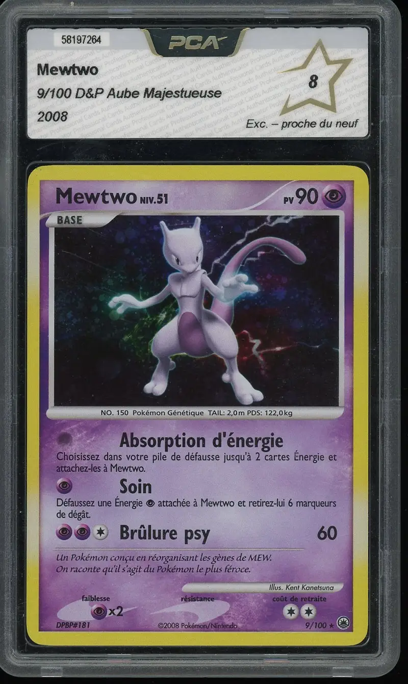 PCA 8 Mewtwo Holo