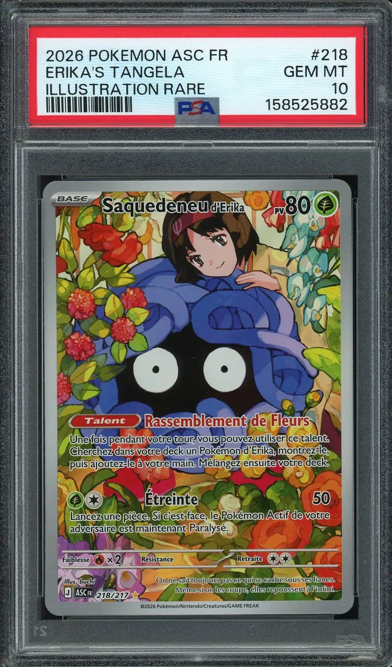 PSA 10 Saquedeneu d'Erika