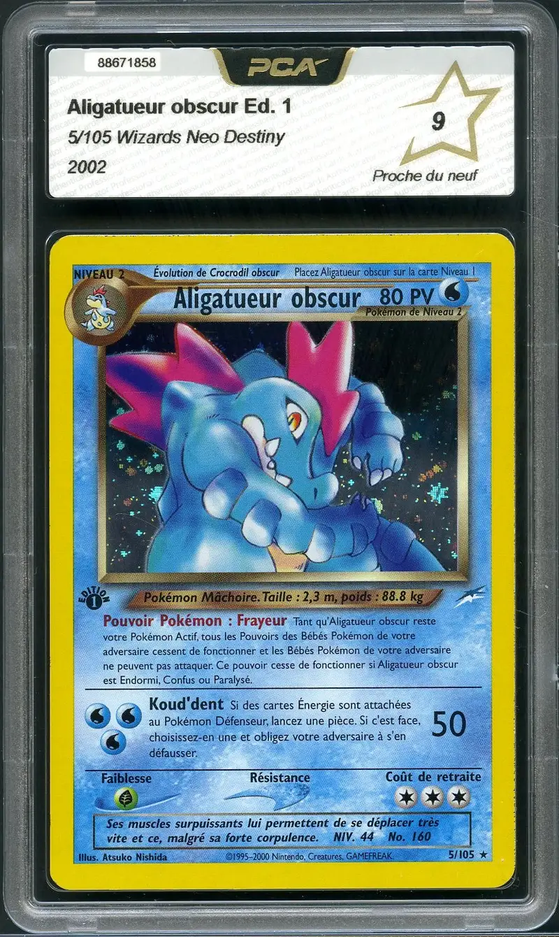 PCA 9 Aligatueur Obscur Holo