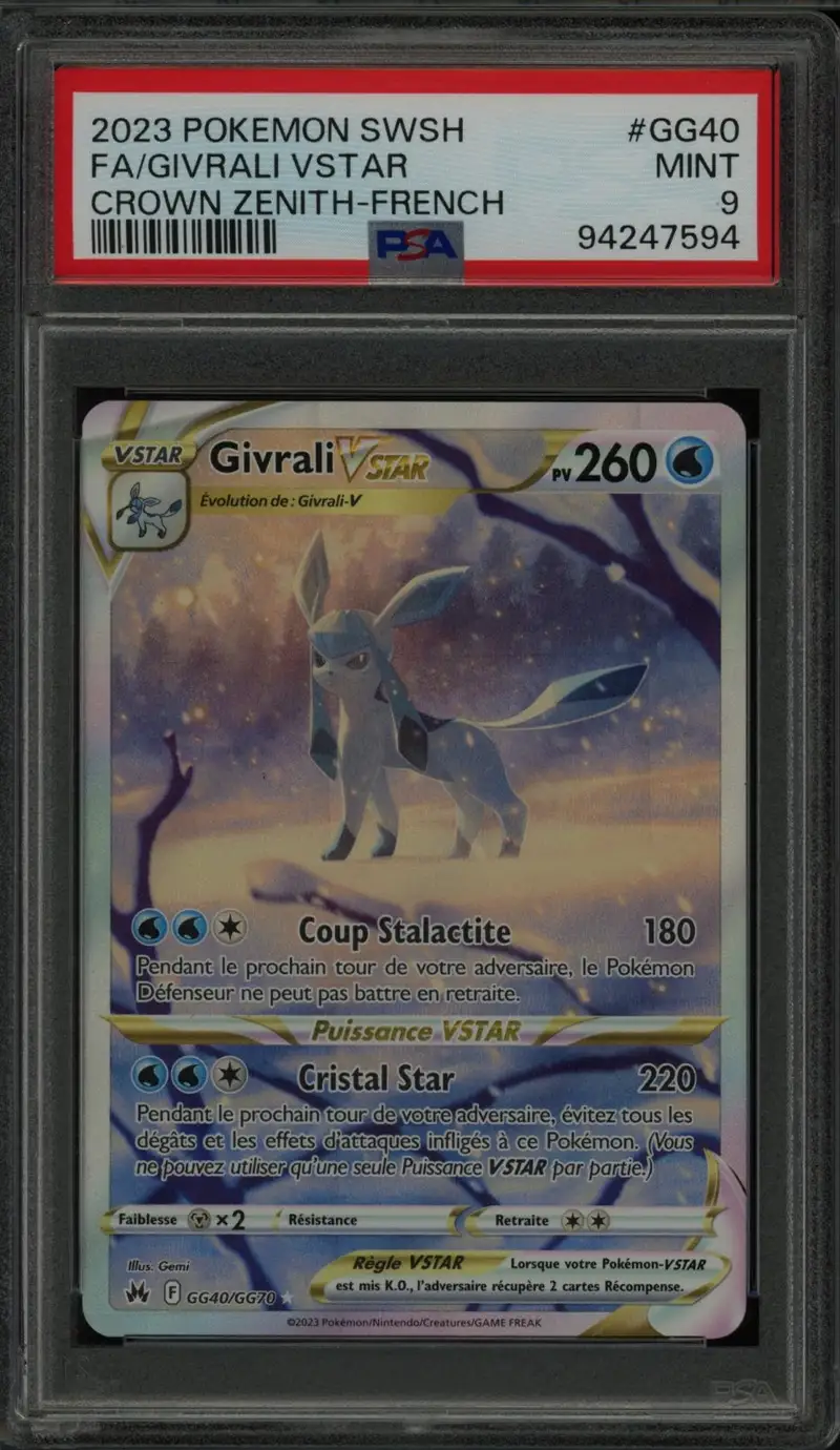 PSA 9 Givrali VStar