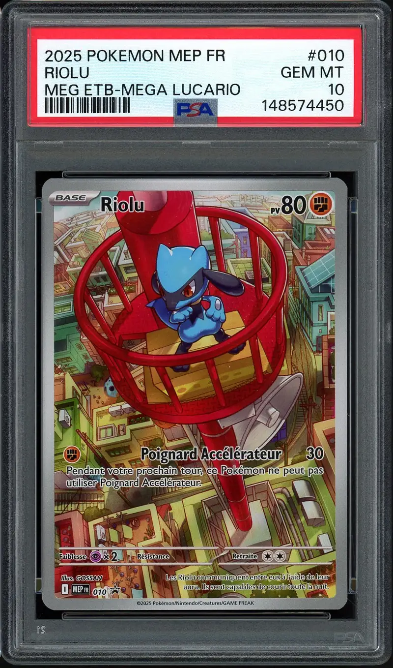 PSA 10 Riolu