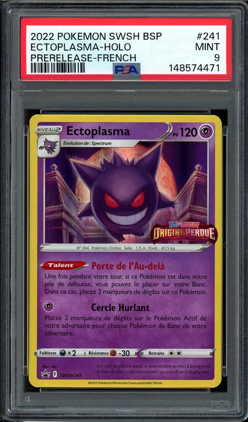 PSA 9 Ectoplasma Holo