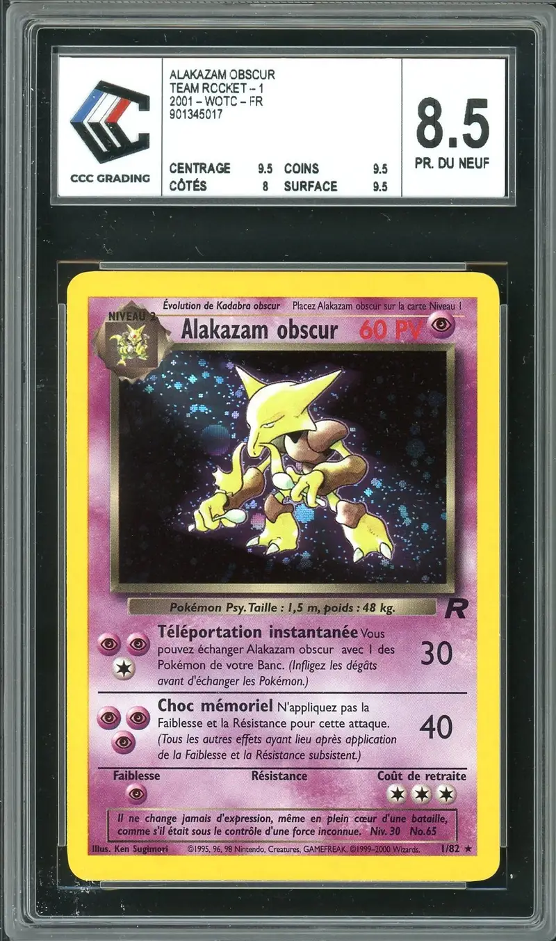 CCC 8.5 Alakazam Obscur Holo