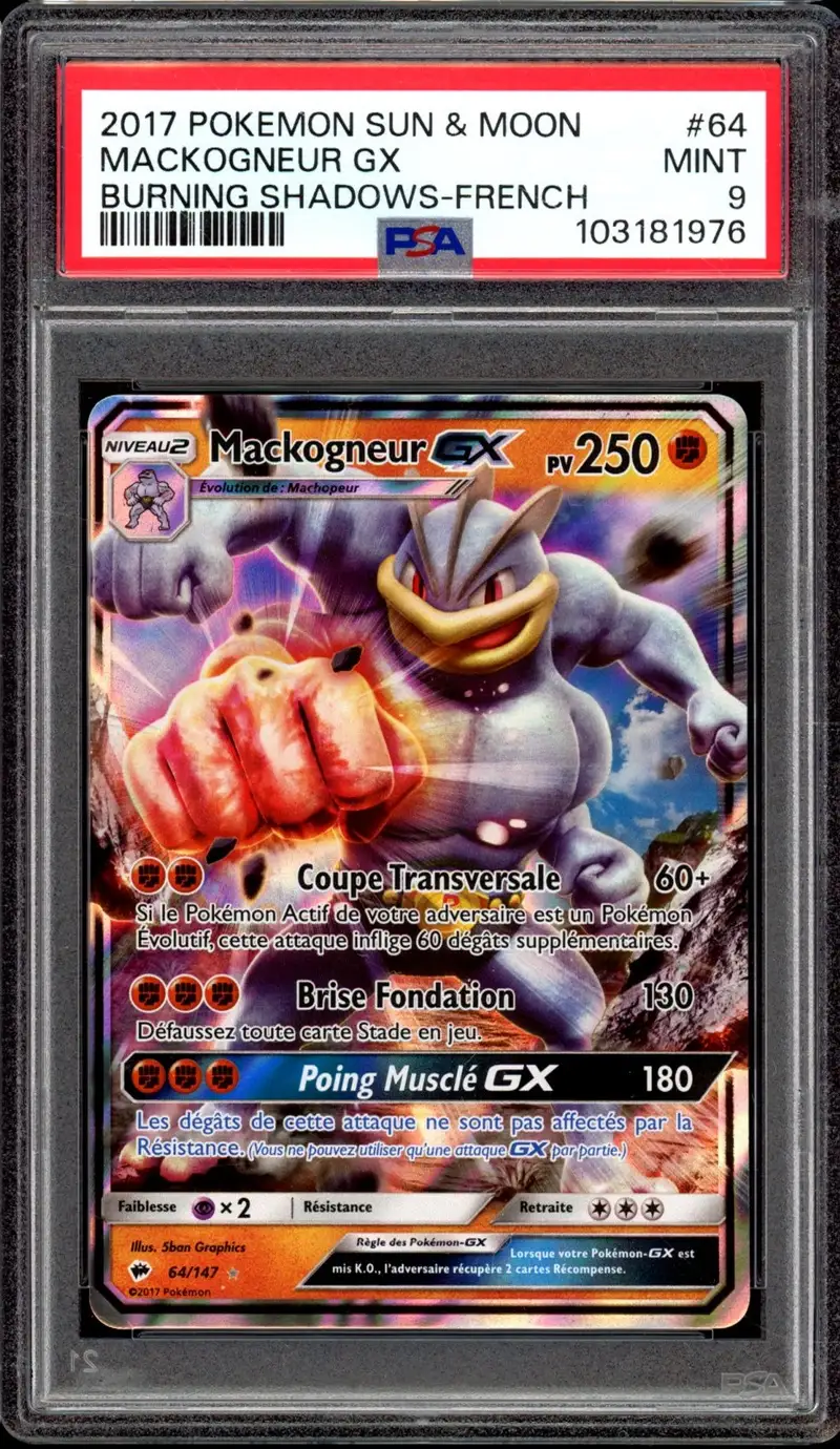 PSA 9 Mackogneur Gx