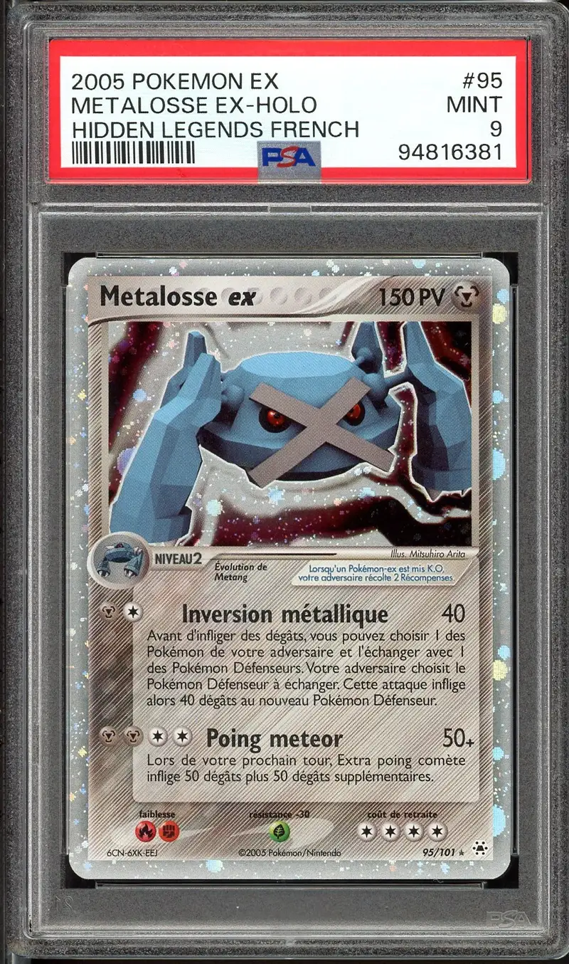PSA 9 Metalosse Ex
