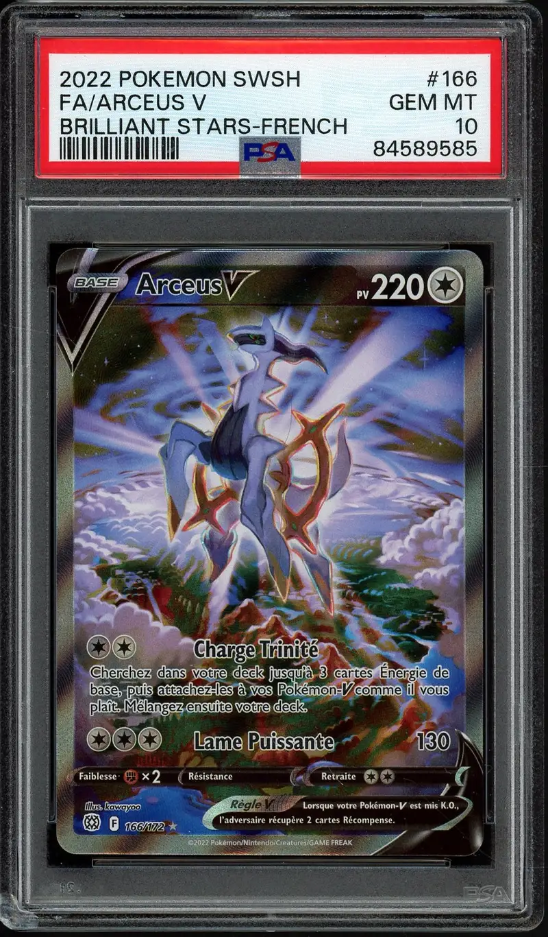 PSA 10 Arceus V