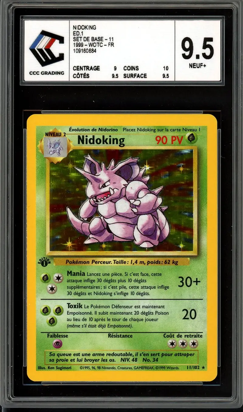 CCC 9.5 Nidoking Holo