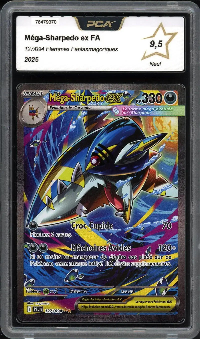 PCA 9.5 Méga-Sharpedo Ex