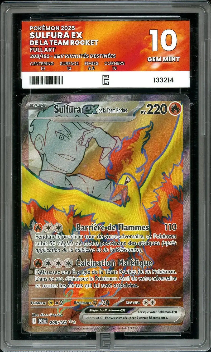 PG 10 Sulfura Ex de la Team Rocket