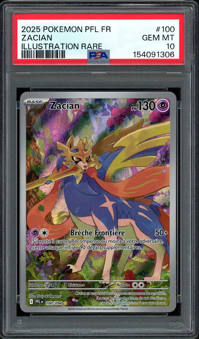 PSA 10 Zacian