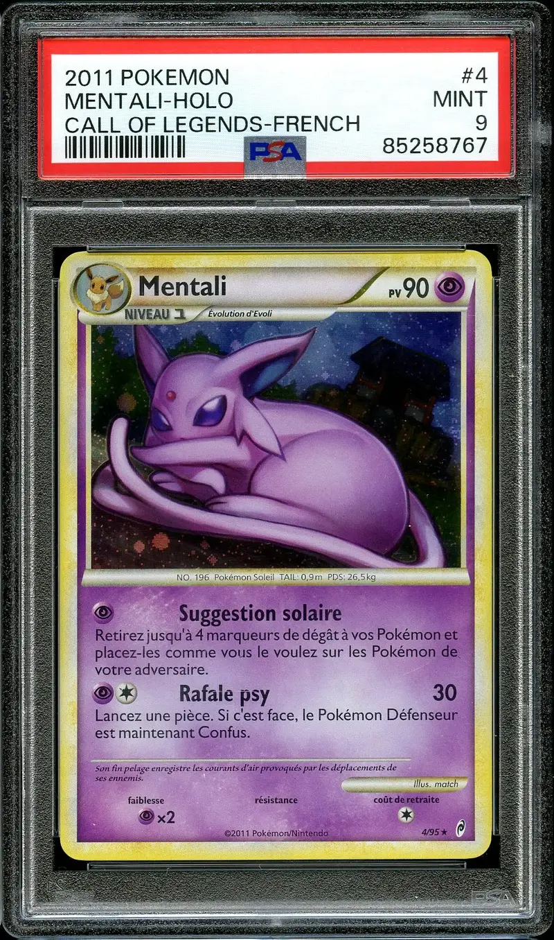 PSA 9 Mentali Holo