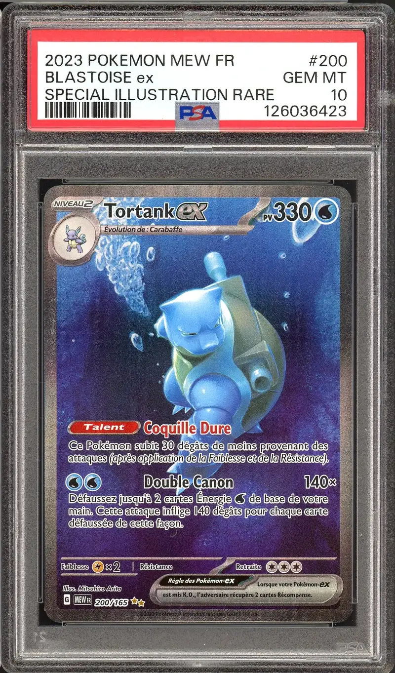 PSA 10 Tortank Ex