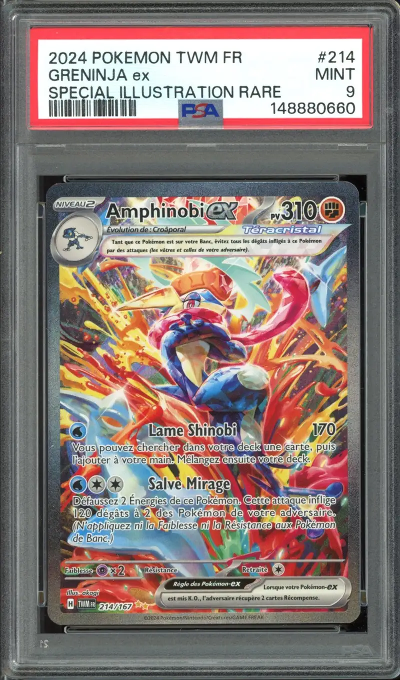 PSA 9 Amphinobi Ex