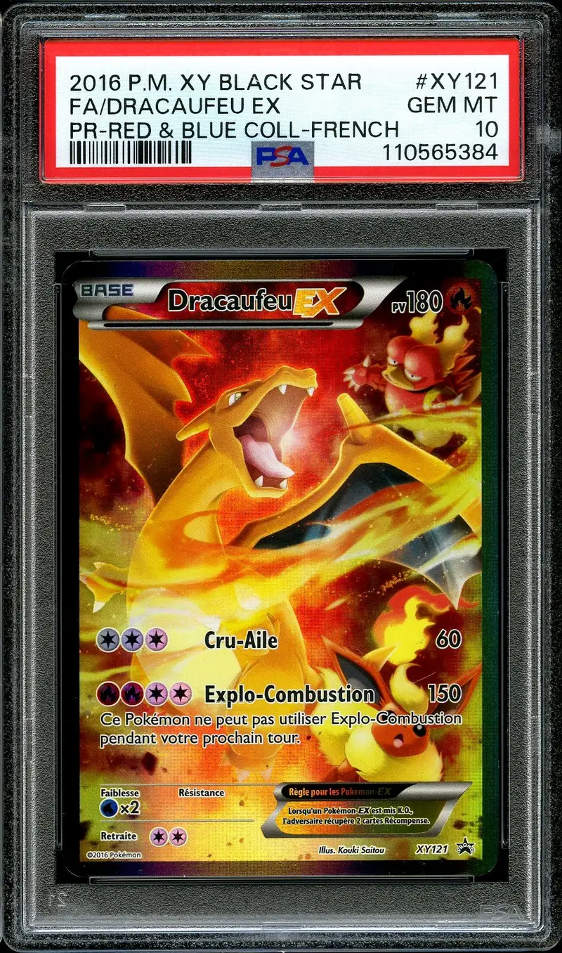 PSA 10 Dracaufeu Ex
