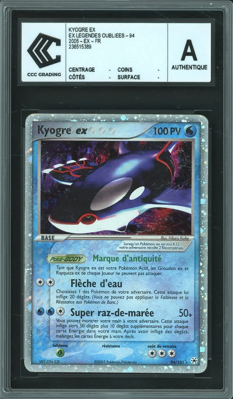 CCC A Kyogre Ex Holo
