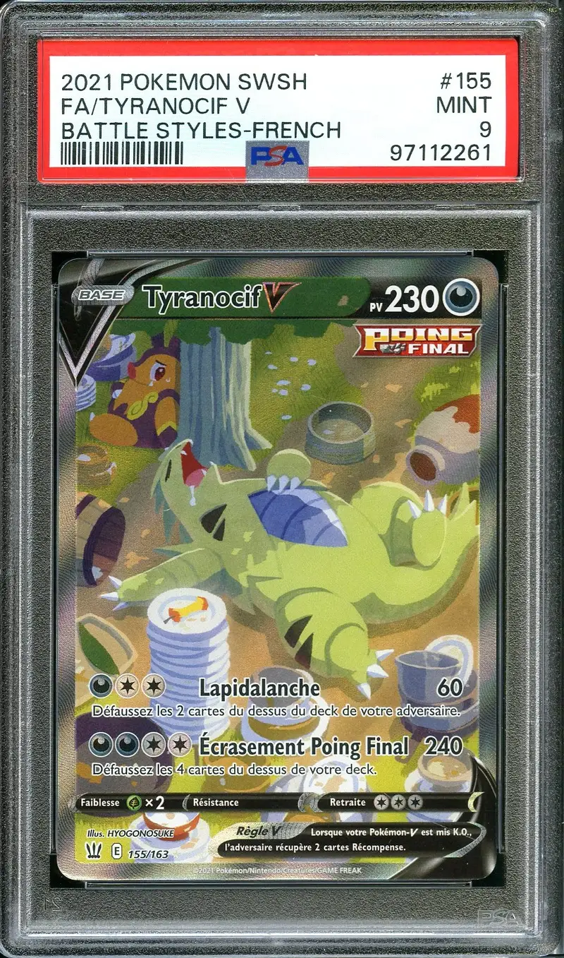 PSA 9 Tyranocif V