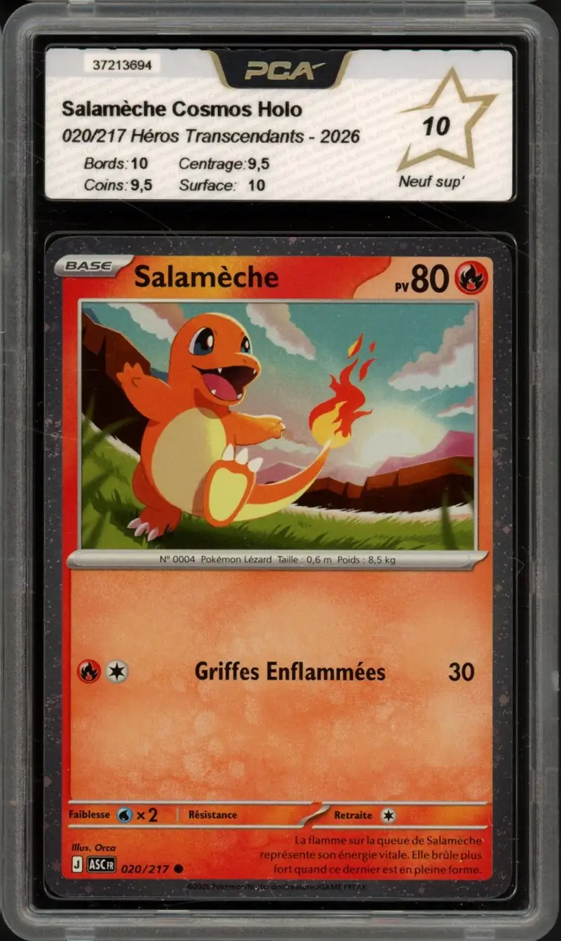 PCA 10 Salamèche Holo Cosmo