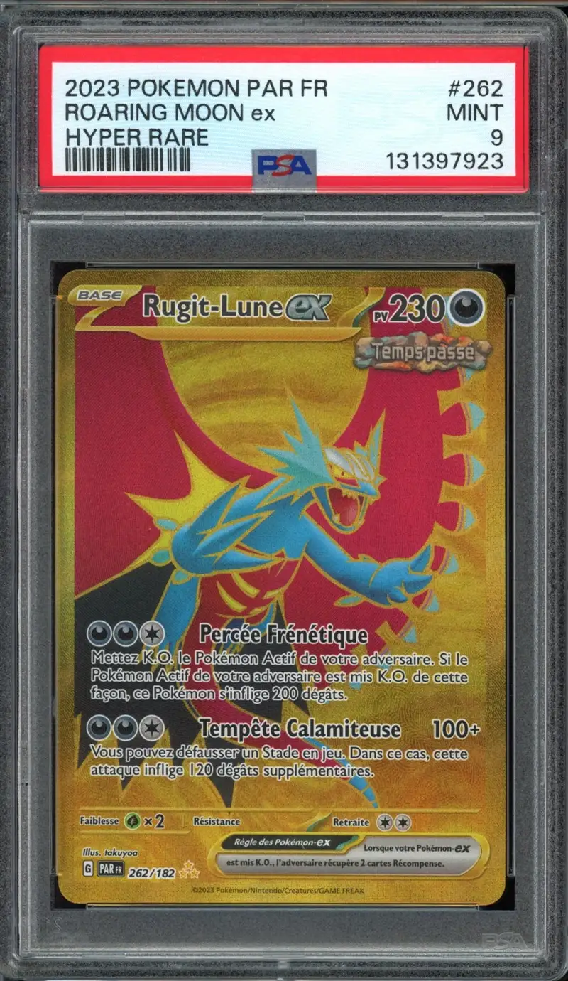 PSA 9 Rugit-Lune Ex Gold