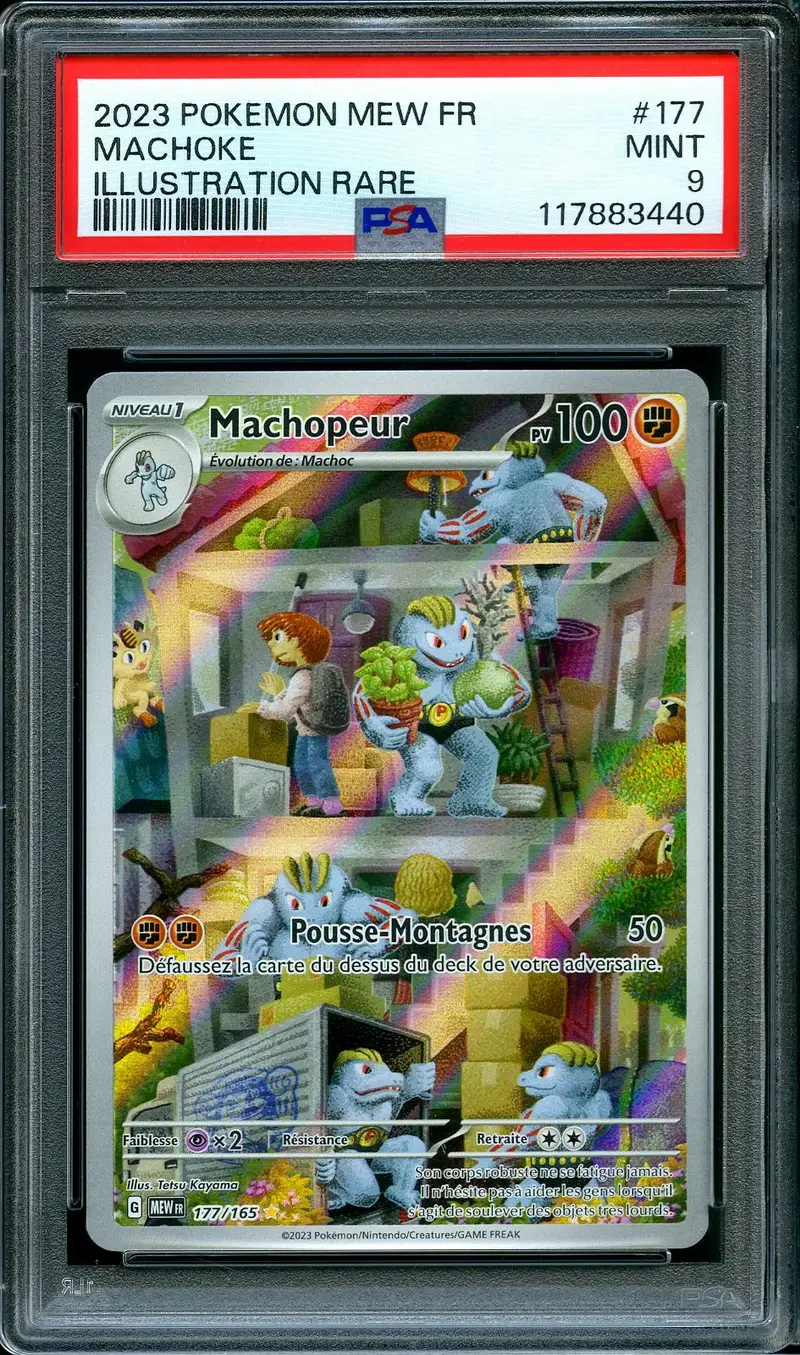 PSA 9 Machopeur