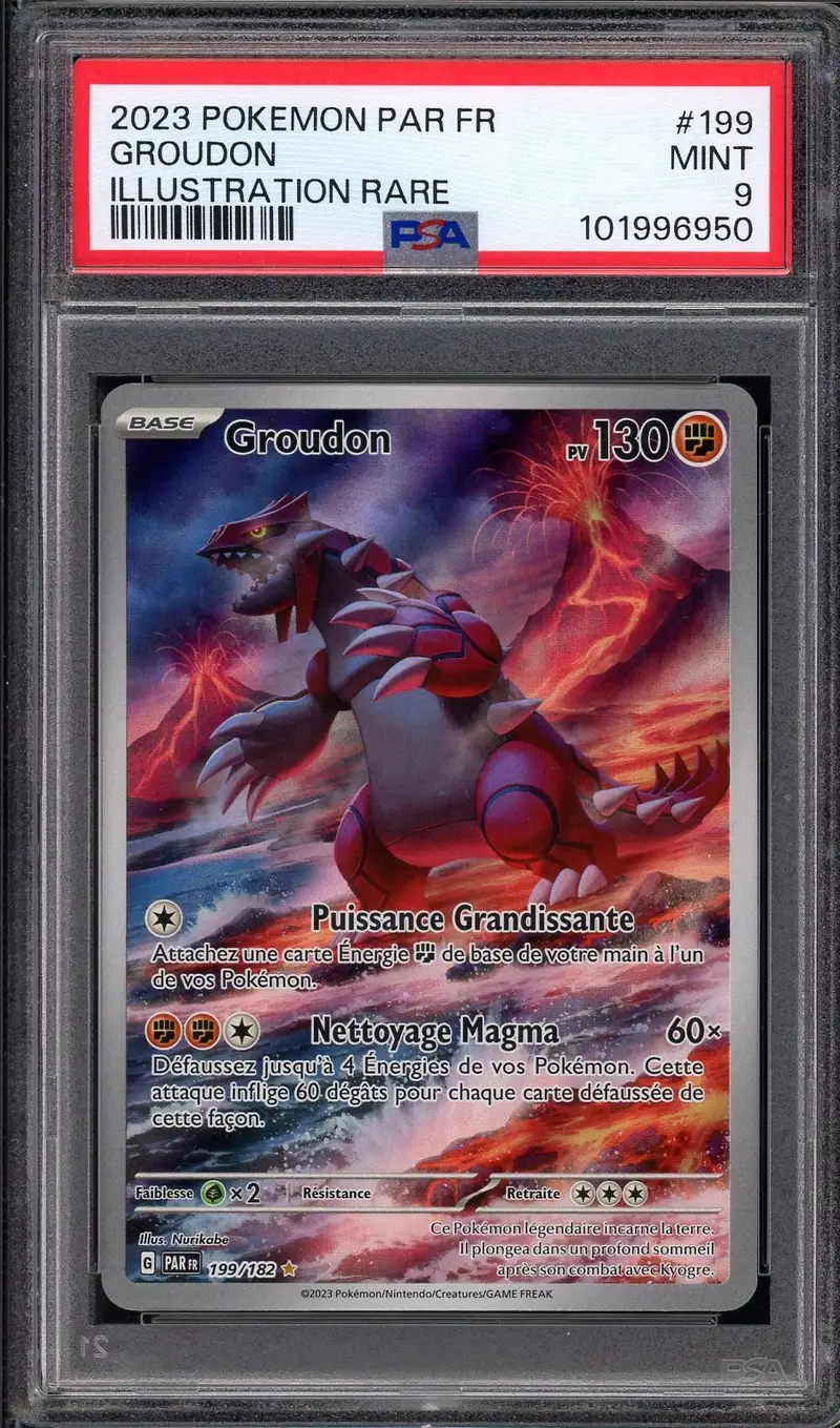 PSA 9 Groudon