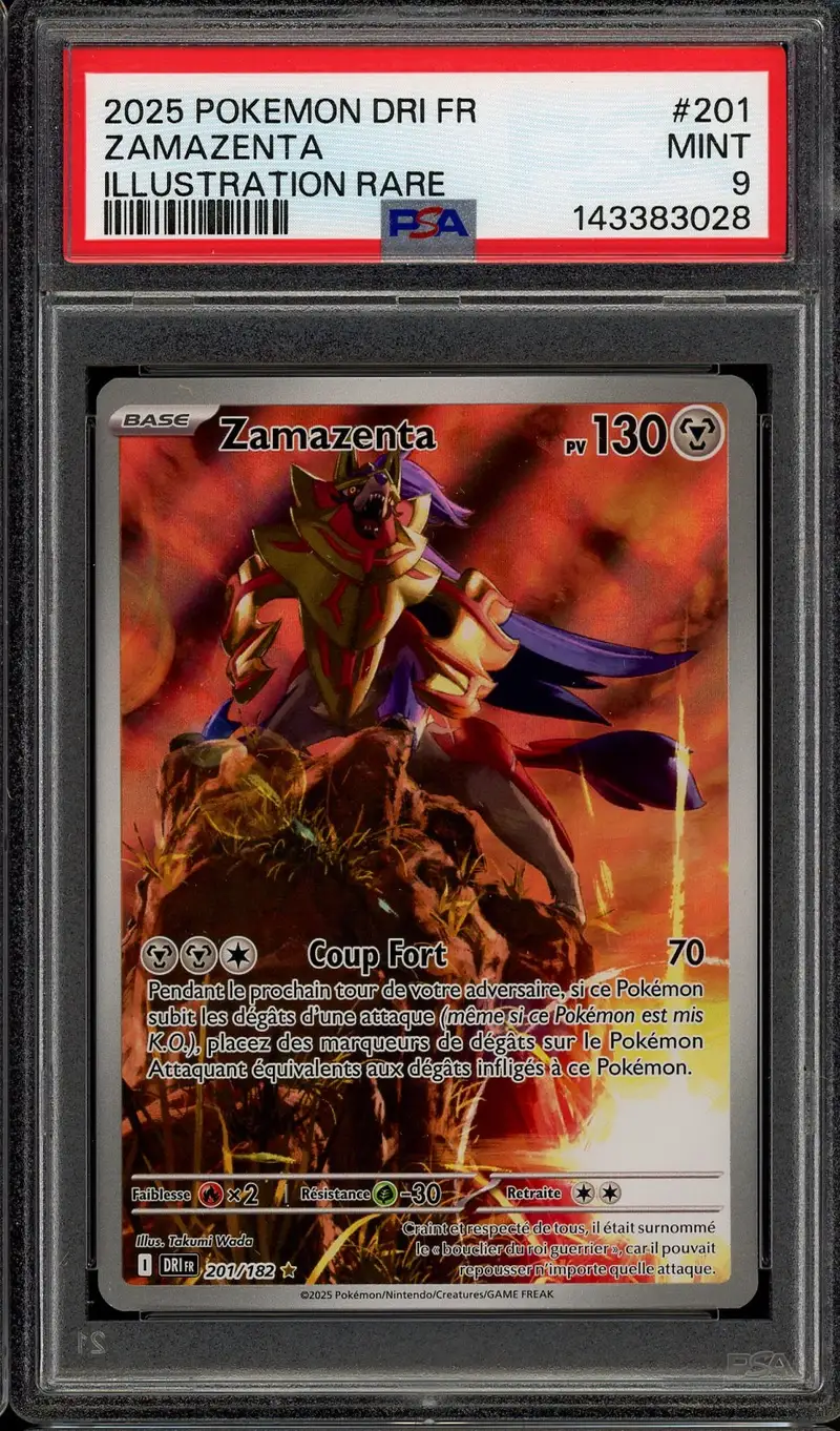 PSA 9 Zamazenta