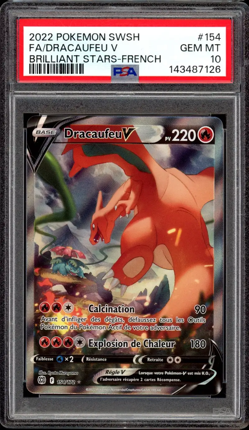 PSA 10 Dracaufeu V