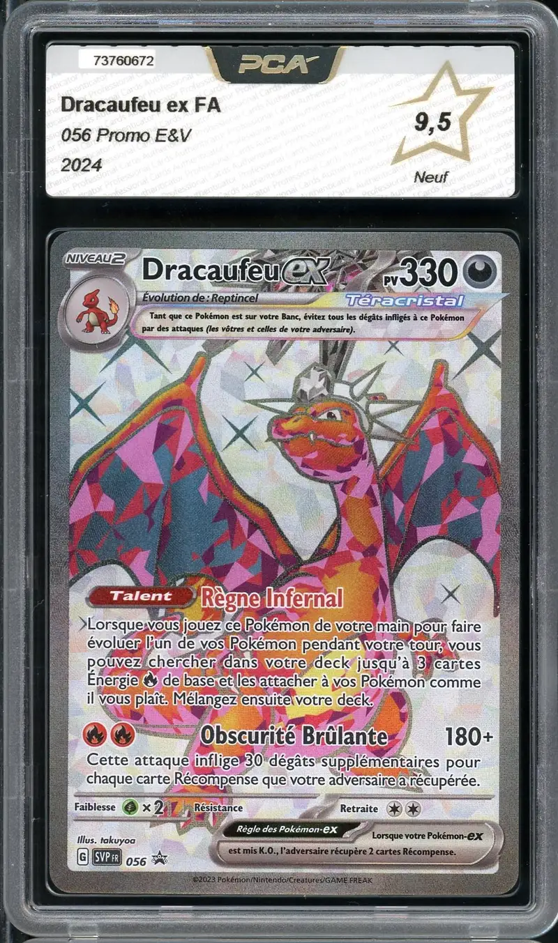 PCA 9.5 Dracaufeu Ex