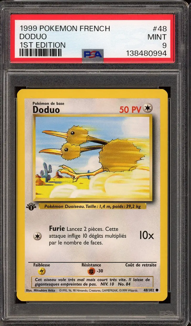PSA 9 Doduo