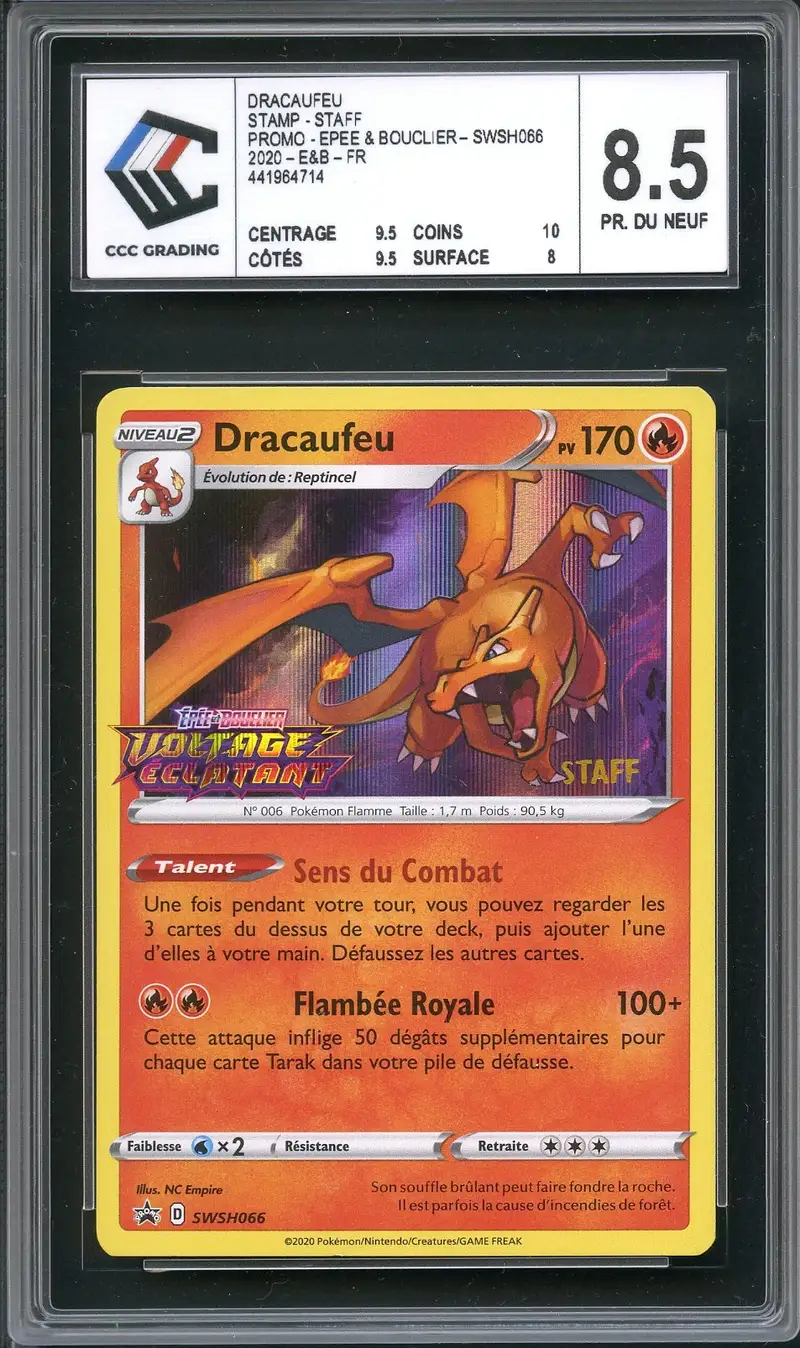 CCC 8.5 Dracaufeu Prerelease Staff