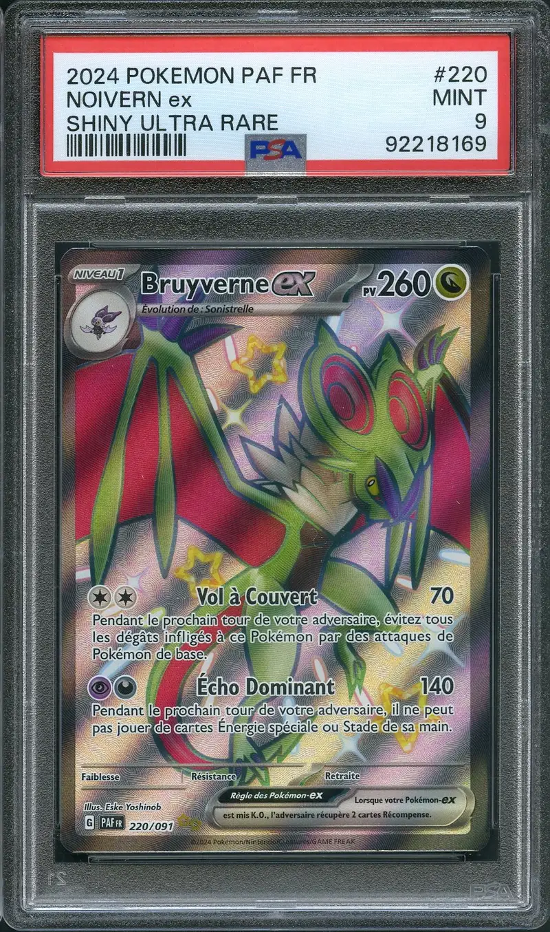 PSA 9 Bruyverne Ex