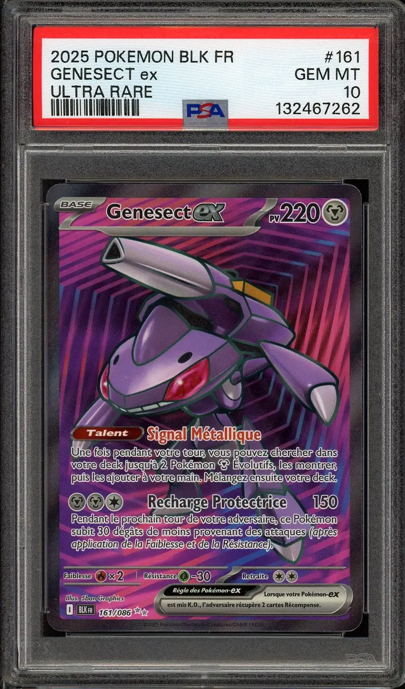 PSA 10 Genesect Ex