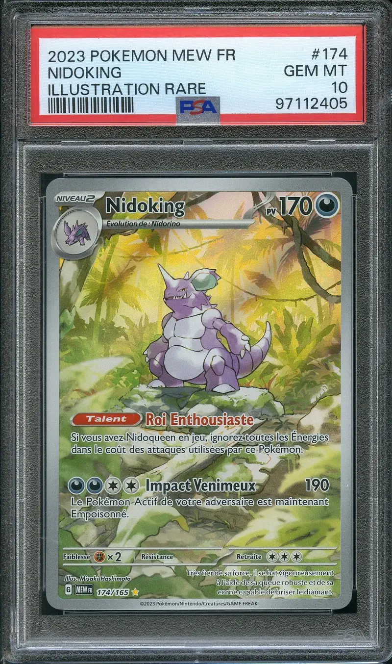 PSA 10 Nidoking