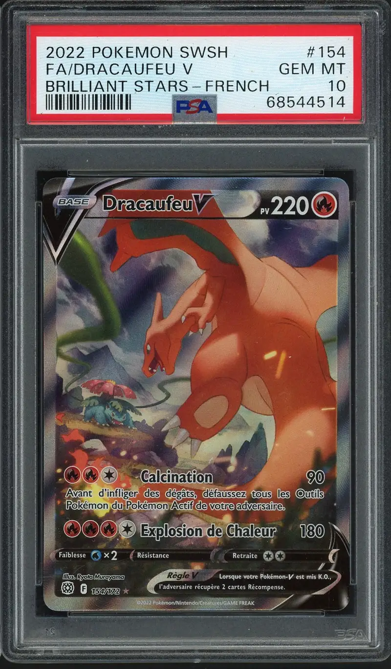 PSA 10 Dracaufeu V