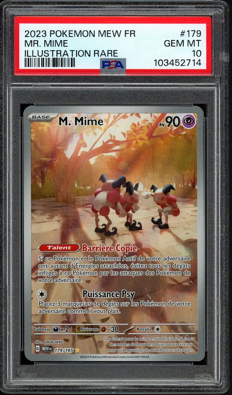 PSA 10 M. Mime