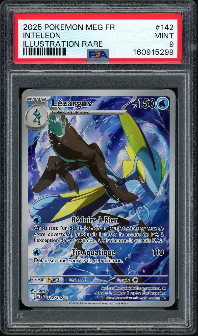 PSA 9 Lézargus