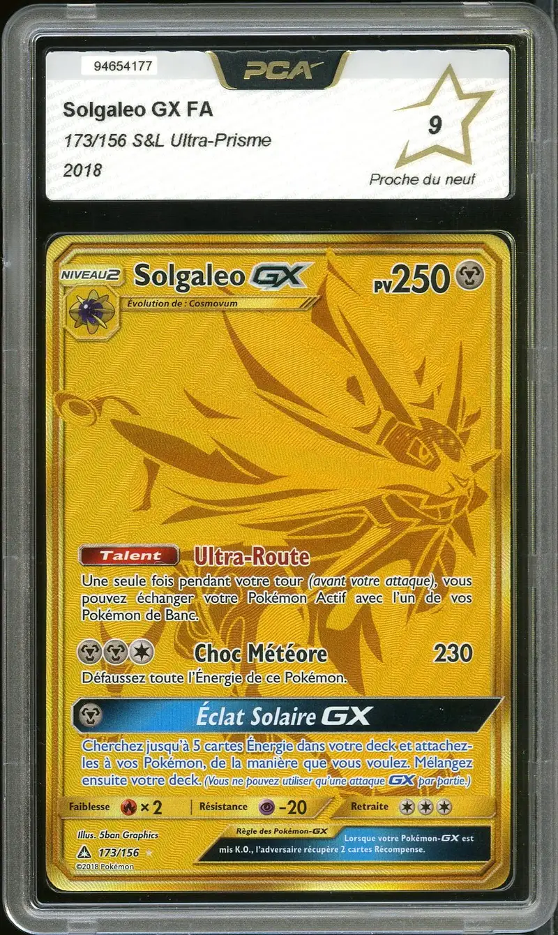 PCA 9 Solgaleo Gx
