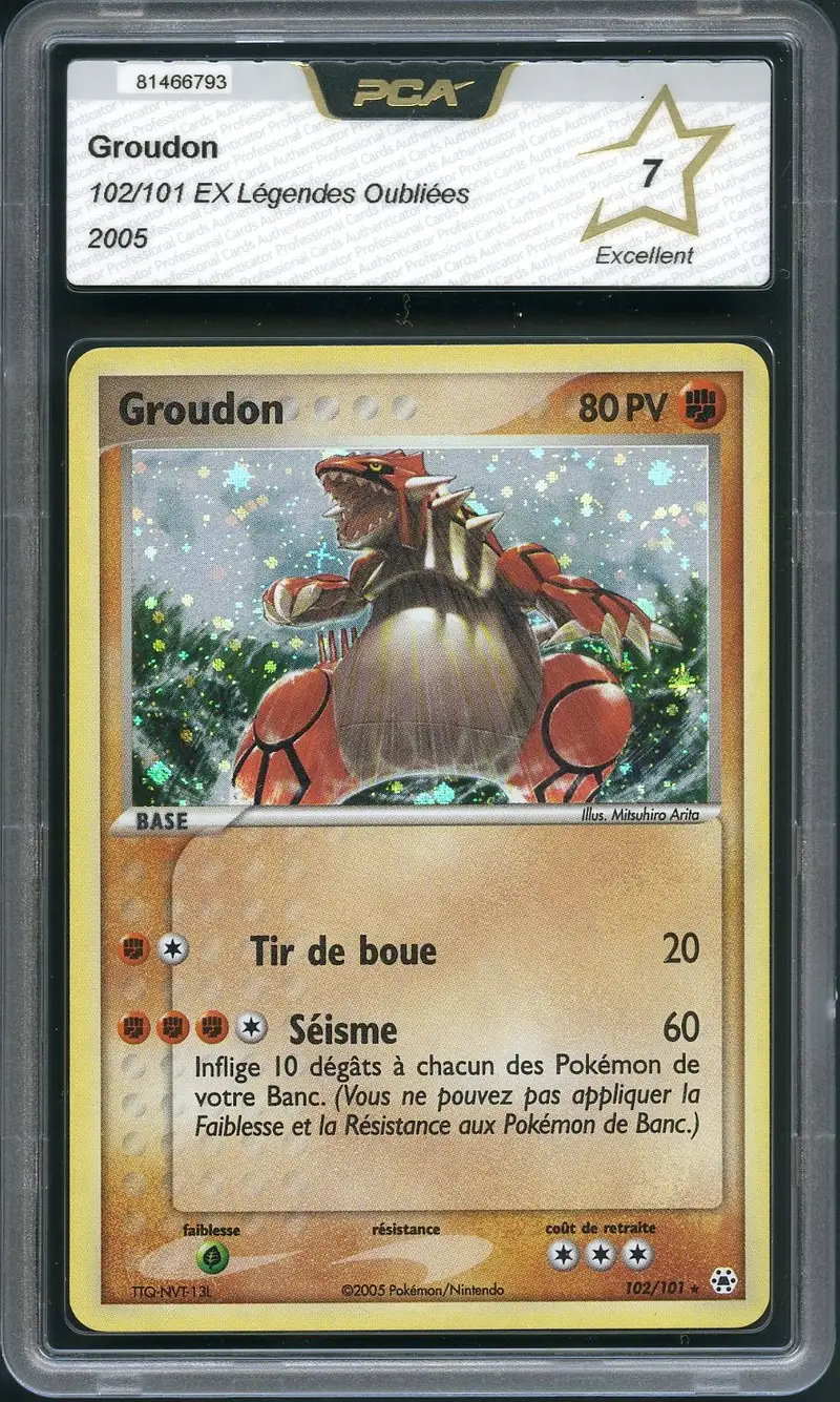 PCA 7 Groudon Holo