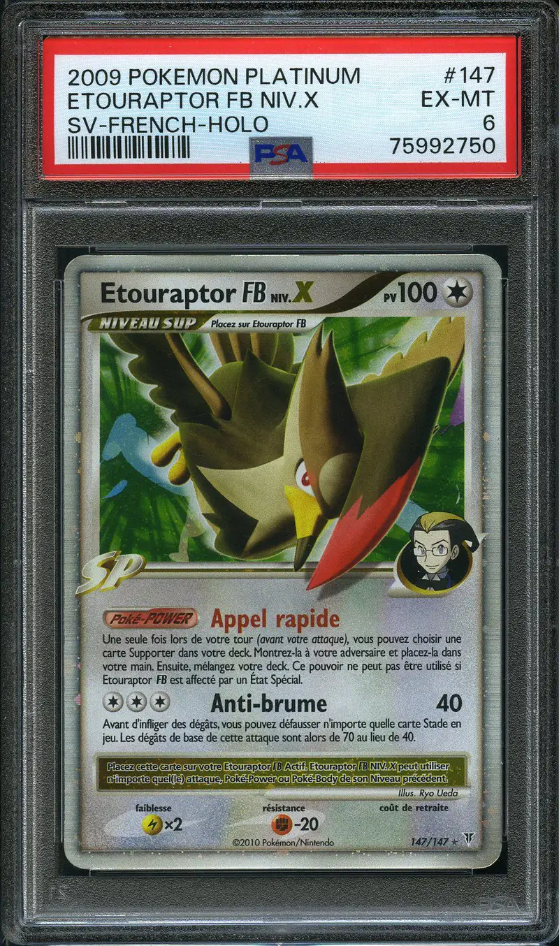 PSA 6 Etouraptor FB Niv. X