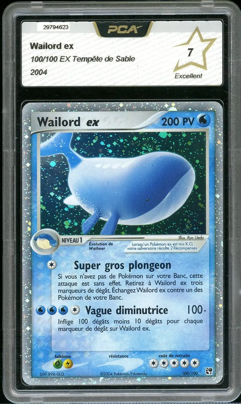 PCA 7 Wailord Ex