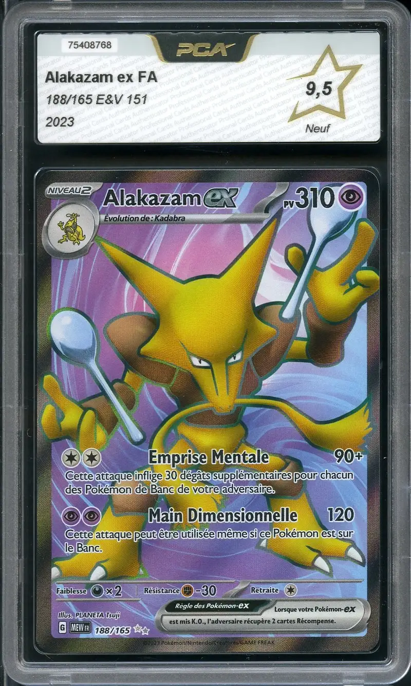 PCA 9.5 Alakazam Ex