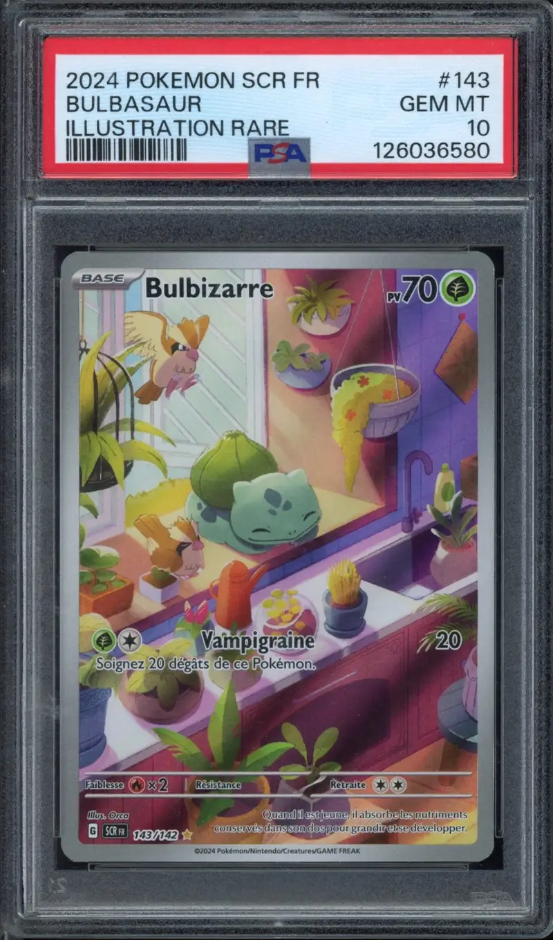 PSA 10 Bulbizarre